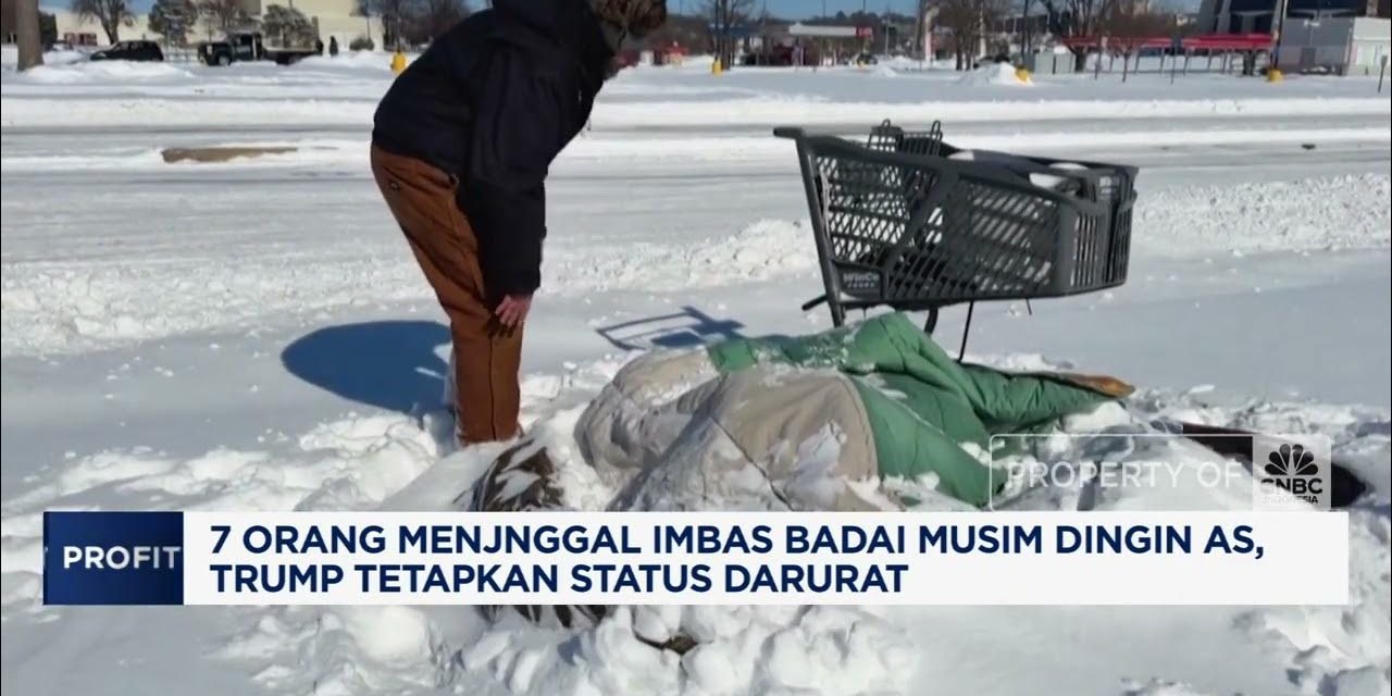 AS Siaga Darurat Dalam Hadapi Badai Musim Dingin