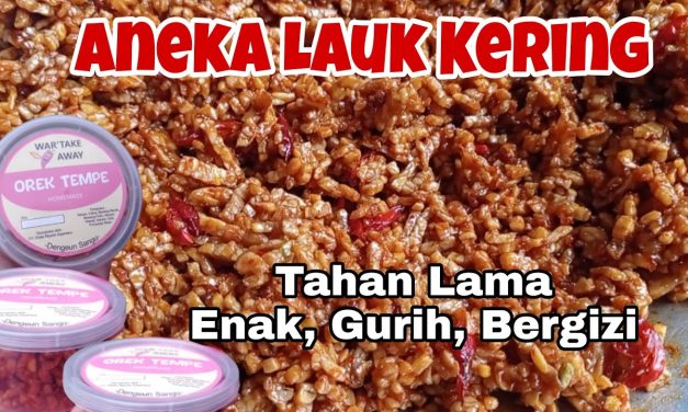Inspirasi Lauk Kering Tahan Lama, Gurih Dan Praktis
