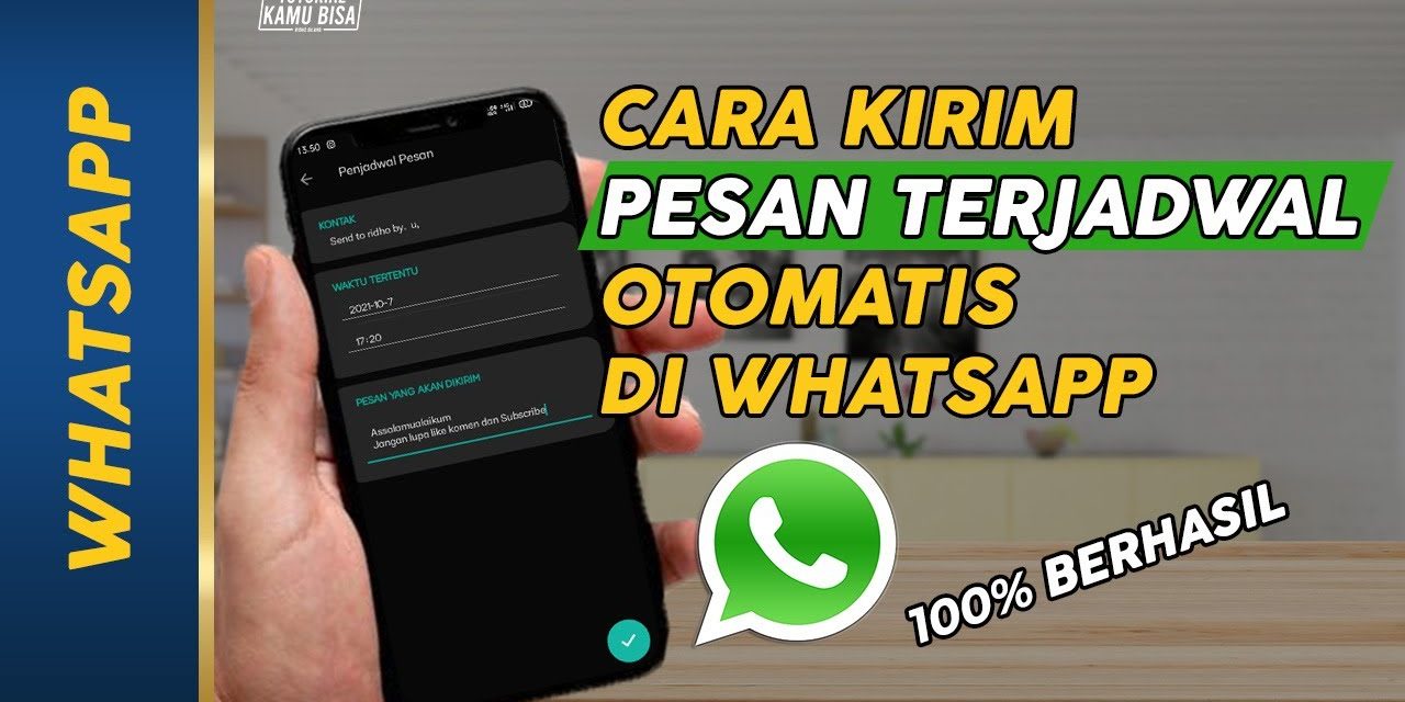 Revolusi Chatting WhatsApp Uji Fitur Penjadwalan Pesan Otomatis
