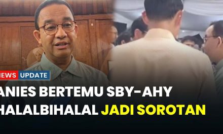 Silaturahmi Lebaran Ke Cikeas, Anies Baswedan Bertemu SBY