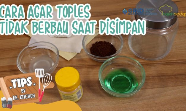 Solusi Mudah Atasi Karet Tutup Toples Yang Bau Dan Berminyak