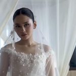 Syifa Hadju Kenakan Gaun Floral 3D Yang Elegan Untuk Resepsi