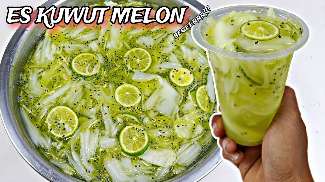 Resep Es Kuwut Melon