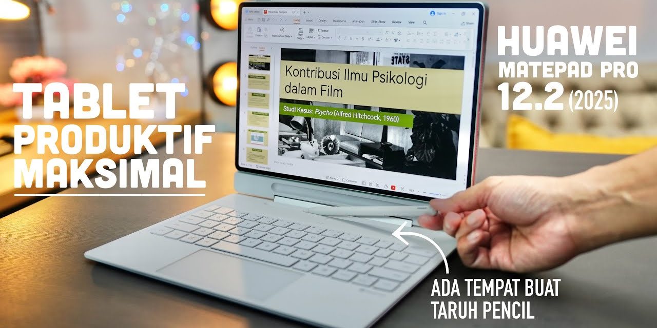 MatePad Pro 12.2 Tablet Flagship Menudukung Kreativitas Modern