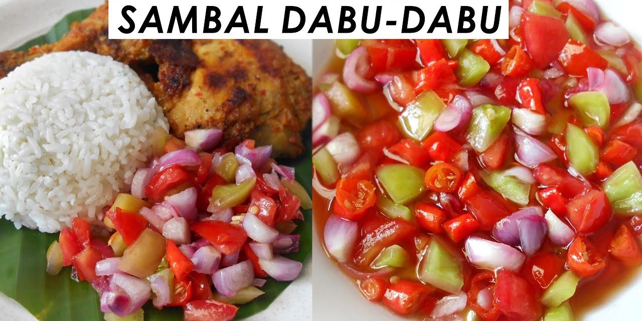 Resep Praktis Sambal Dabu-Dabu, Segar Dan Lezat Setiap Saat