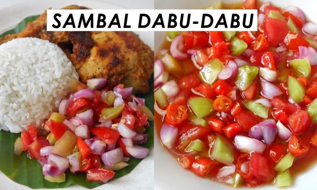 Resep Praktis Sambal Dabu-Dabu, Segar Dan Lezat Setiap Saat