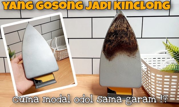 Setrika Bersih, Panas Maksimal! Solusi Untuk Setrika Yang Kotor