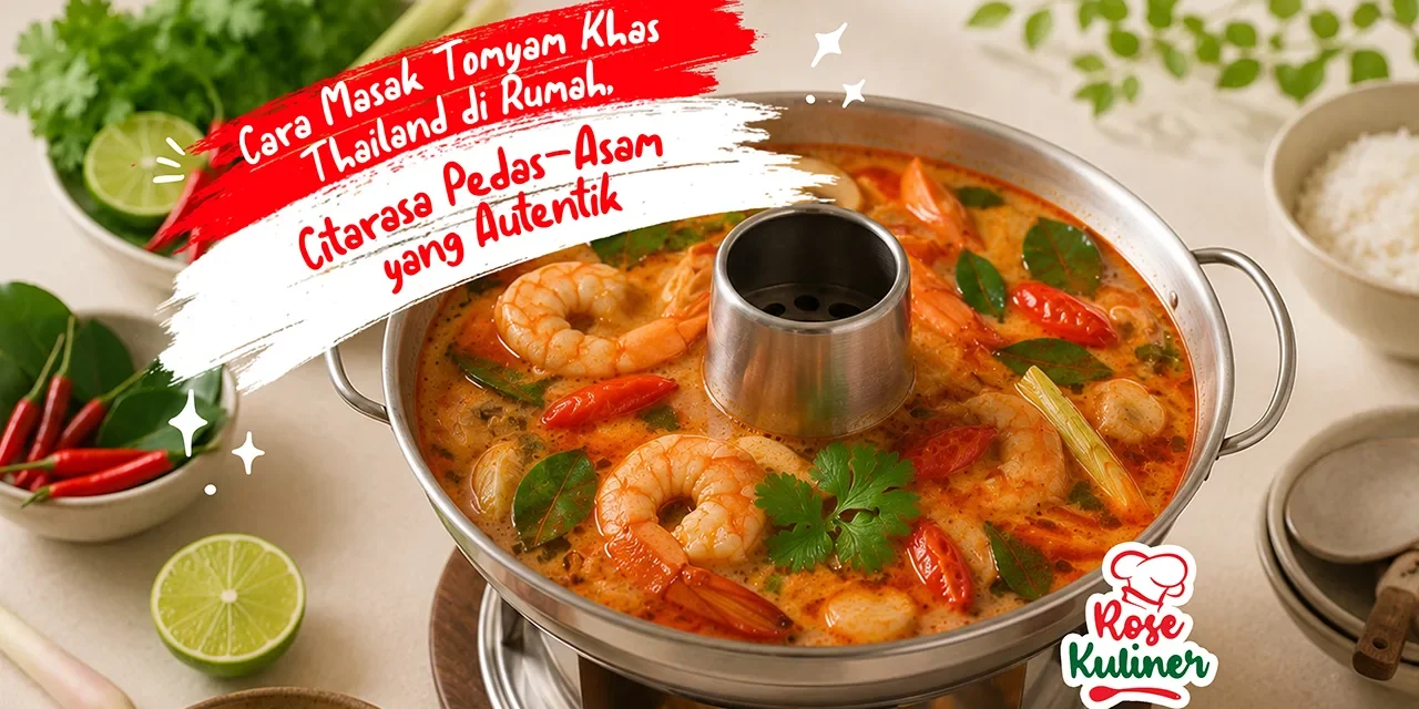 Tomyam: Perpaduan Pedas Dan Asam Yang Menghangatkan Lidah